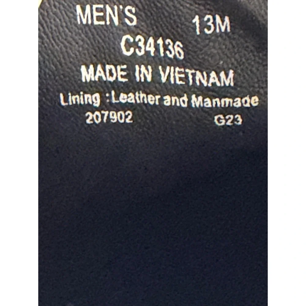 Cole Haan rubber leather material